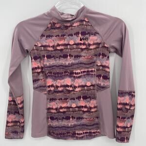REI CO OP Rash Guard Size 10 Long Sleeve Lightweight UPF Protection Swim Shirt